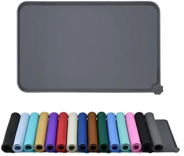 Main image of Silicone Pet Feeding Mat - Waterproof & Non-Slip Dog Cat Placemat