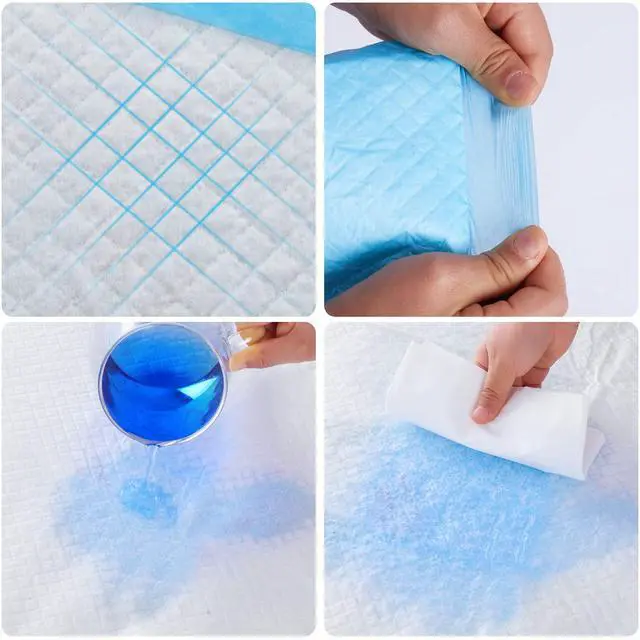 Alt view image 5 of 7 - Extra Large Pet Training and Puppy Pads Pee Pads for Dogs 28"x34" -40 Count Super Absorbent & Leak-Proof