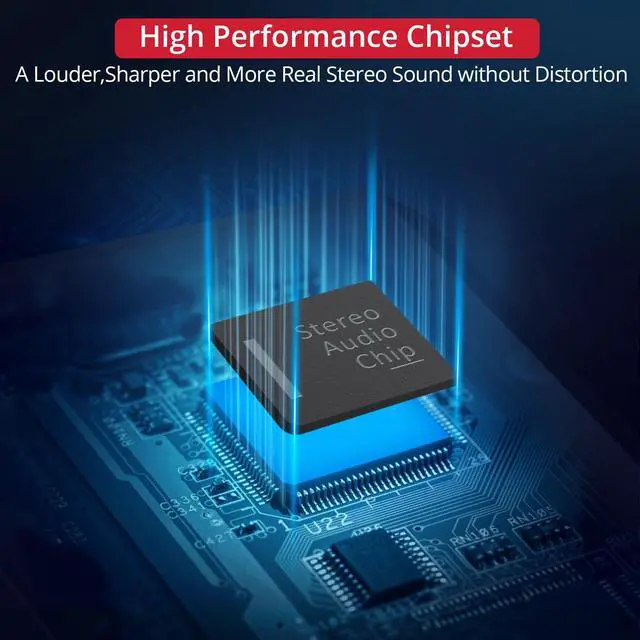 Alt view image 2 of 7 - Portable 3.5mm Headphone Amplifier with Bluetooth 5.1 Receiver, Bass Boost Switch, 16-300 Ohm HiFi Earphone Amp, Aluminum Matte Surface