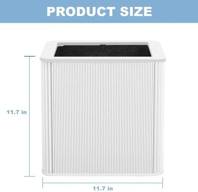 Alt view image 5 of 7 - 211+ Filter Replacement Compatible with Blue Pure 211+ Air Purifier Series, 2 Stage Filtration System of H13 True HEPA Filters & Activated Carbon Filter, 1 Pack