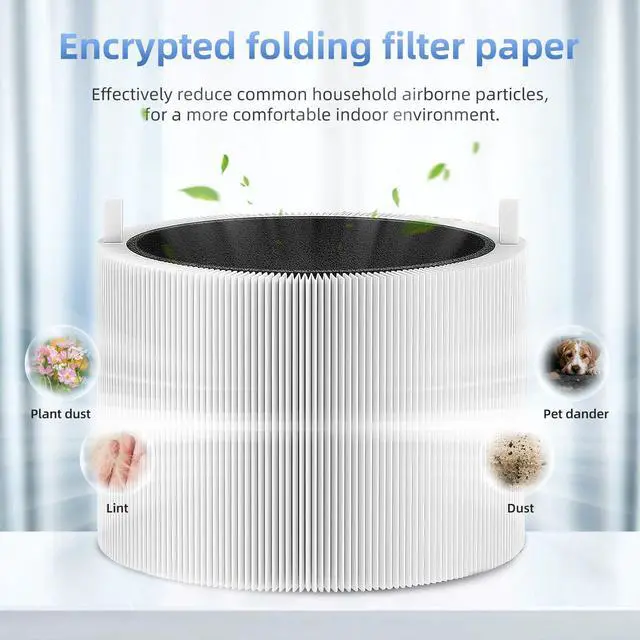 Alt view image 4 of 7 - 211i Max Replacement Filter Compatible with BLUEAIR Blue Pure 211i Max Air Purifier, Activated Carbon (1pack)