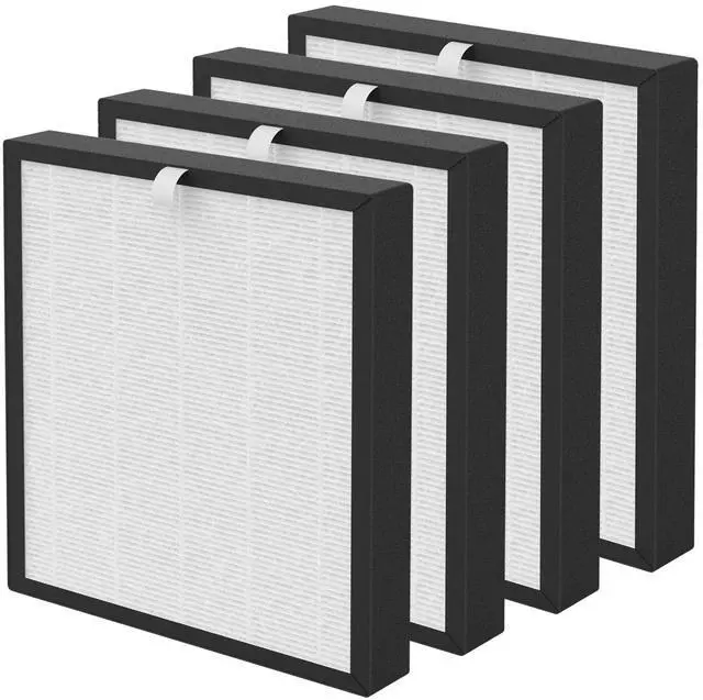 Main image of TZ-K2 Replacement Filter Compatible with ToLife Air Cleaner Purifier TZ-K2, 3-in-1 Main TZ-K2 Filter, Activated Carbon and Pre-Filter, TZ-K2-A Replacement Filter, 4 Packs