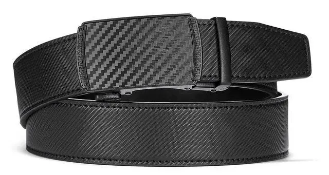 Alt view image 5 of 6 - Mens Belt Leather Ratchet Belt - Customizable Fit, Effortless Style (35mm)