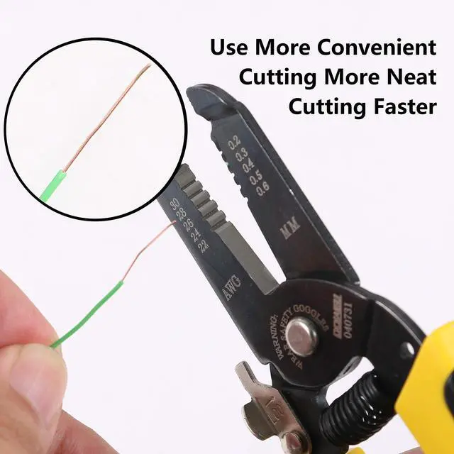Alt view image 2 of 4 - 22-30 AWG Wire Stripper Wire Stripping Tool Wire Cutter And Multi-Function Hand ToolProfessional Handle Design And Refined Craftsmanship.