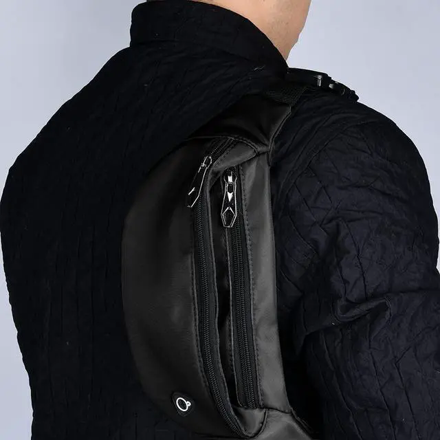 Alt view image 2 of 6 - Fanny Packs for Men and Women, Waterproof Sports Waist Pack Bag for Travel Hiking Running Hands-free Wallets, Easy Carry Any Phone
