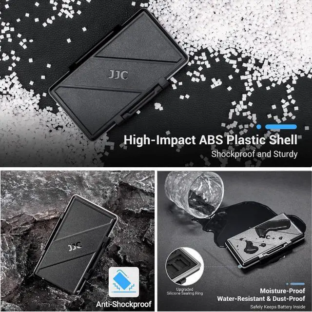 Alt view image 4 of 7 - 36 Slots Memory Card Case Water-Resistant Anti-Shock Memory Card Wallet for 24 Micro SD SDXC SDHC TF Cards and 12 SD SDXC SDHC Cards