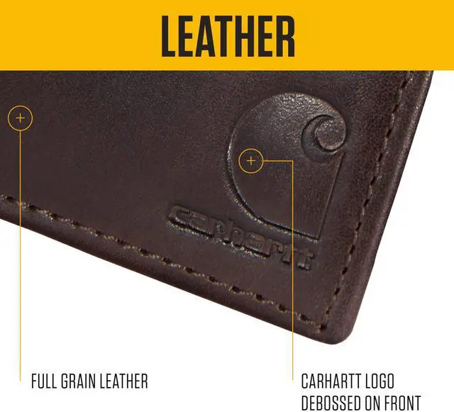 Alt view image 3 of 7 - Mens Oil Tan Leather Wallet, Front Pocket, Passcase & Trifold Designs, Long-Lasting Construction, Gifts for Men