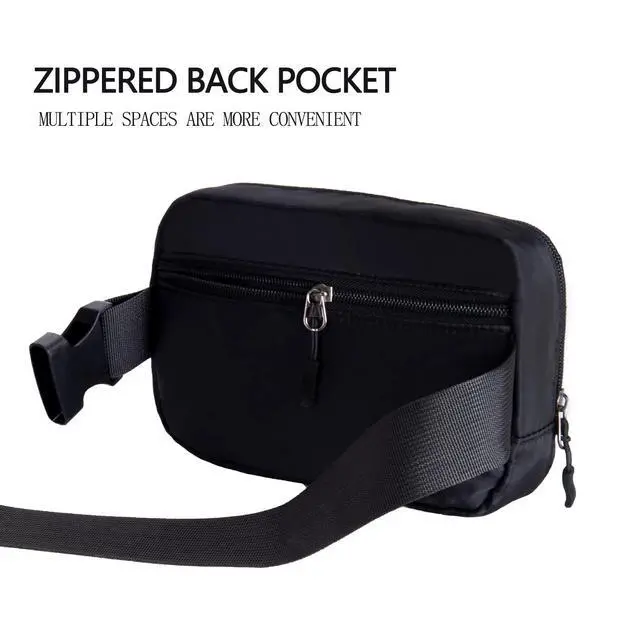 Alt view image 6 of 7 - Belt bag Fanny pack crossbody bags for women Everywhere belt bag (black)