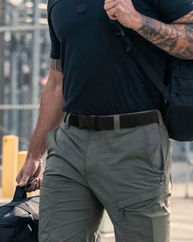 Alt view image 4 of 7 - Tactical Belt - 1.5" Work Belt for Military EDC