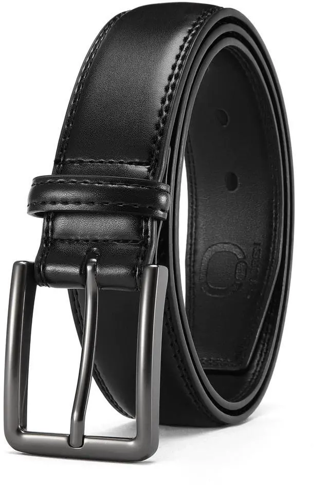 Main image of Mens Belt Leather - 1 3/8" Dress Belts for Men - Considerate Gift for Work Business Casual Jeans