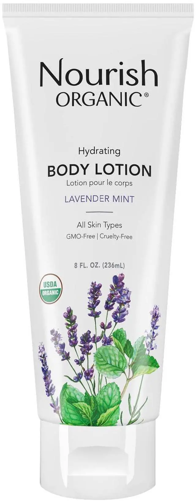 Main image of Hydrating & Smoothing Body Lotion Lavender Mint, 8 Oz, Green
