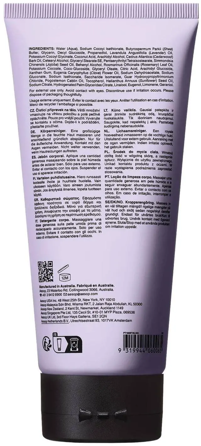 Alt view image 7 of 7 - Eleos Moisturizing Body Cleanser | Hydrating Ingredients For Refreshed, Soft Skin | Enriched With Emollients, Humectants, Purifying Botanicals | 180mL / 6.2oz