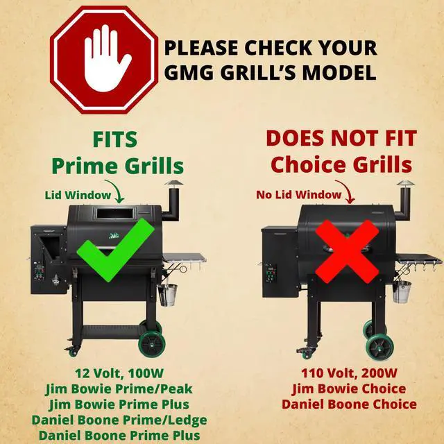 Alt view image 3 of 6 - GMG Green Mountain Grills 12v Prime Ceramic Pellet Grill Igniter for Daniel Boone, Ledge, Jim Bowie, Peak P-1271