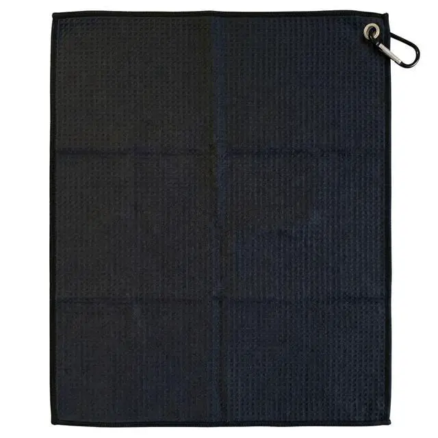 Alt view image 2 of 5 - Funny Golf Towel with Bag Clip, Waffle Weave Microfiber Towel for Cleaning Golf Clubs & Balls, Funny Golf Gift for Golfers & Dads