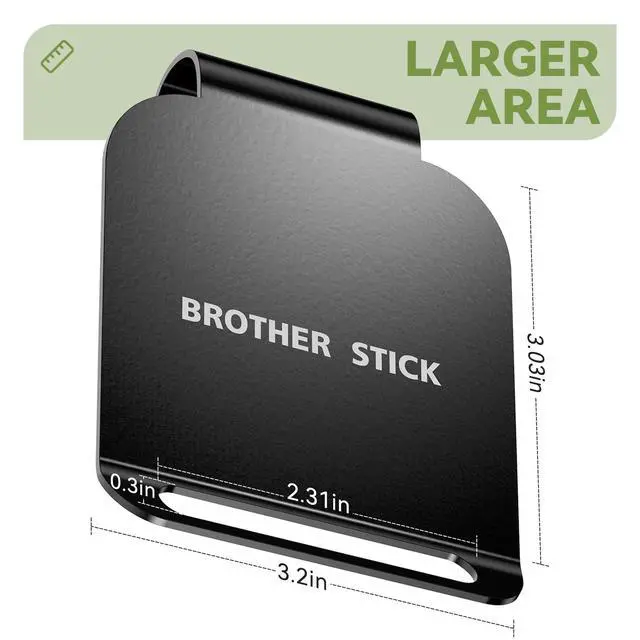 Alt view image 2 of 7 - Metal Landing Pads for Golf Bag Accessories for Men, Golf Club Bag Accessories for Golf Rangefinder Magnetic Golf Towel, Golf Flask Golf Speake Large Landing Area Carabiner Accessories