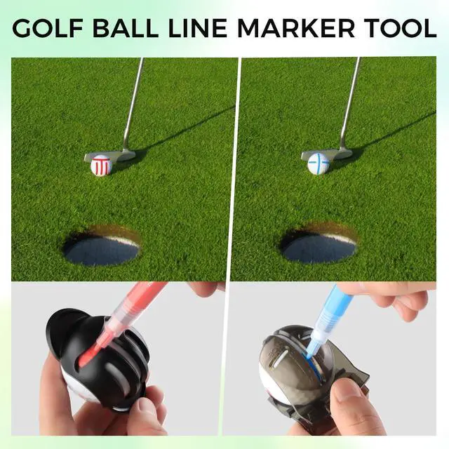 Alt view image 5 of 7 - 21 Pcs Golf Essentials Kit, Golf Club Cleaning Kit - Golf Club Brush & Golf Towel, Golf Ball Bag & Tees Holder & 2 Sizes Tees, Divot Repair Tool & Ball Marker, Must Haves Golf Accessories