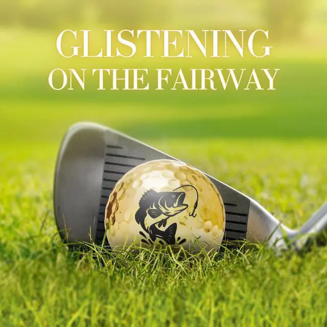 Alt view image 3 of 7 - Fishing Gifts Golf Balls Set, Golf Gifts, Cool Accessories for Golfers, Fishing Gifts for Golf Lovers, Perfect for Christmas & Birthday