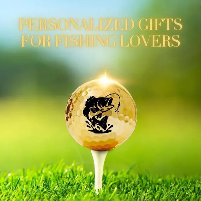 Alt view image 5 of 7 - Fishing Gifts Golf Balls Set, Golf Gifts, Cool Accessories for Golfers, Fishing Gifts for Golf Lovers, Perfect for Christmas & Birthday