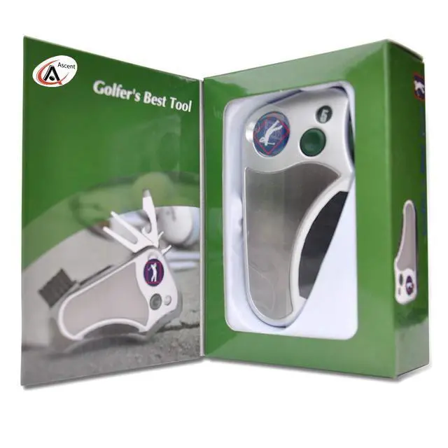 Alt view image 5 of 7 - Golfer's Best Tool 6-in-1 Golf Multitool | Fathers Day Gift | Stroke Counter, Divot Repair, Brush, Ball Marker, Cleat Tightener, Club Cleaner | Compact Golf Gift & Souvenir