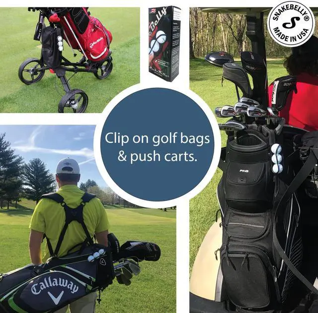 Alt view image 4 of 7 - Golf Ball Holder - Pro with Quick-Draw Release (Black)