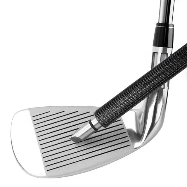 Alt view image 4 of 7 - Pro Golf Club Cleaner Brush Golf Groove Sharpener Tool with Retainer Clip and Squeeze Water Bottle 7.5 Inches Holds 4 Ounces of Water, Essentials Golf Bag Accessories Best Golf Gifts for Men