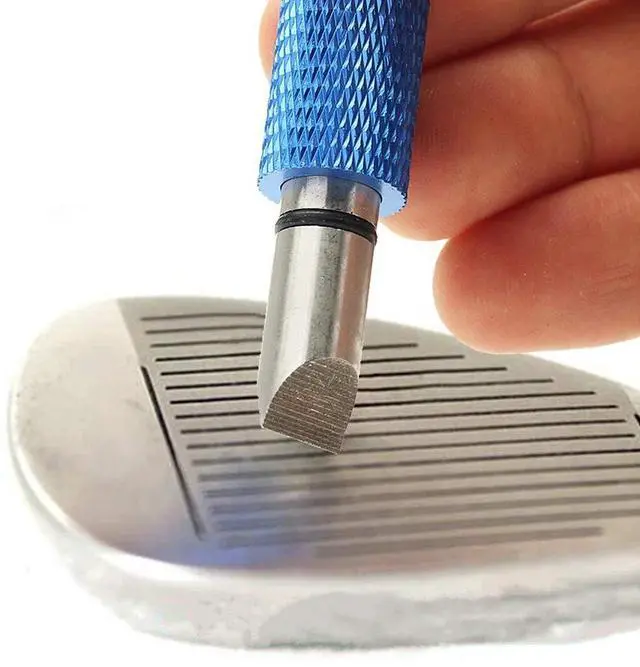 Alt view image 2 of 6 - Golf Groove Sharpener,Golf Club Groove Sharpener,Groove Sharpener,Club Sharpener,Groove Sharpening Tool - Generate Optimal Backspin - Suitable for U & V-Grooves (1 PCS)