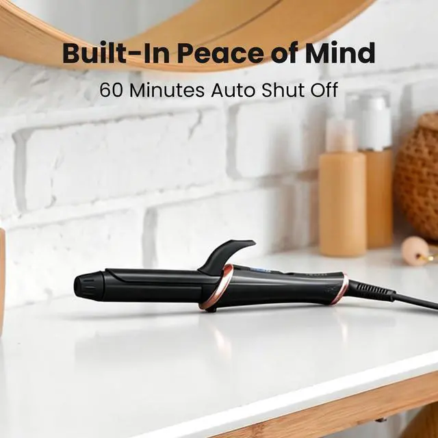 Alt view image 6 of 7 - Travel Mini Curling Iron for Short Hair 1 Inch