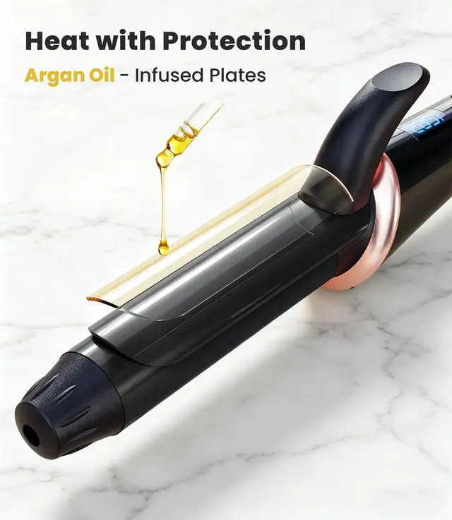 Alt view image 5 of 7 - Travel Mini Curling Iron for Short Hair 1 Inch