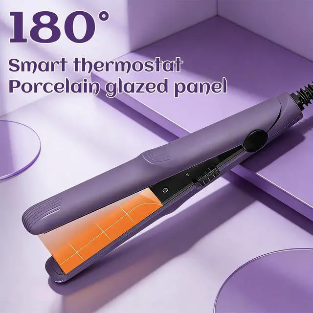 Alt view image 4 of 7 - Devareon Mini Curling Iron, 2026 New Wondolla Curling Iron, Portable Travel Curling Wand Hair Straightener (Green)