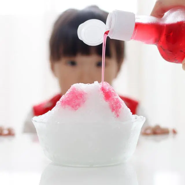 Alt view image 5 of 7 - Shaved Ice Maker- Snow Cone, Italian Ice, and Slushy Machine for Home Use, Countertop Electric Ice Shaver/Chipper with Cup