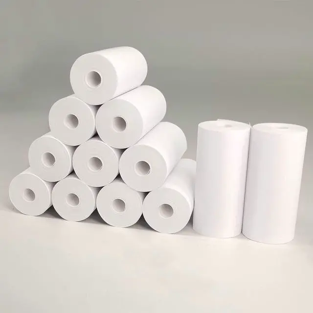 Main image of 12 Rolls Kids Instant Camera Refill Print Paper Film, Coreless Thermal Print Paper, Suitable Width 2 1/4"(57mm) Most Kids Instant Camera and Portable Cash Registers Mobile Printer