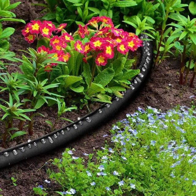 Alt view image 6 of 7 - Heavy Duty Flat Garden Soaker Hose 100FT
