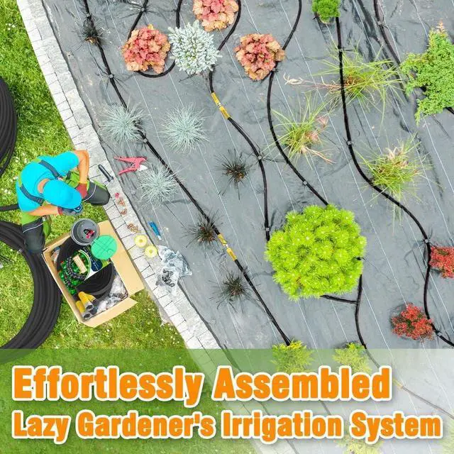 Alt view image 4 of 7 - Heavy Duty Flat Garden Soaker Hose 100FT