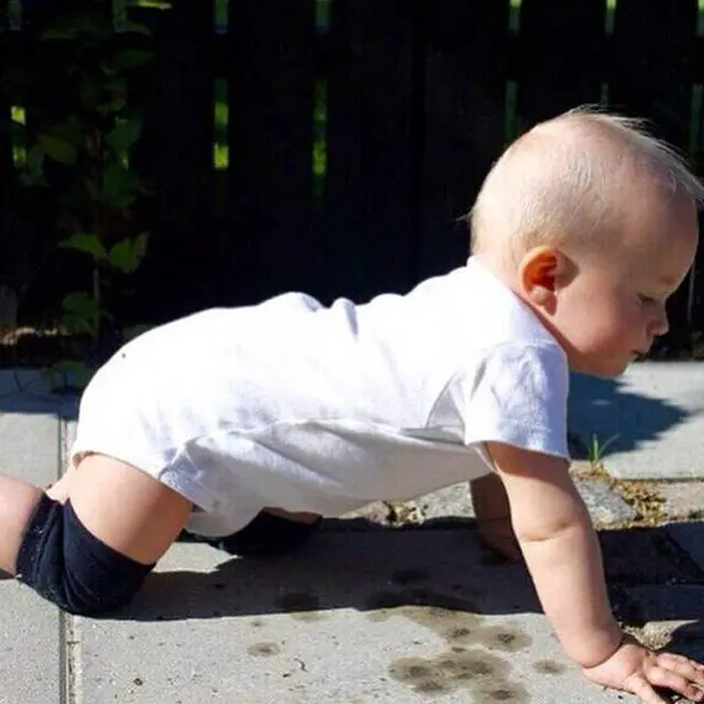 Alt view image 4 of 7 - Baby Crawling Anti-Slip Knee, Unisex Baby Toddlers Kneepads 5 Pairs