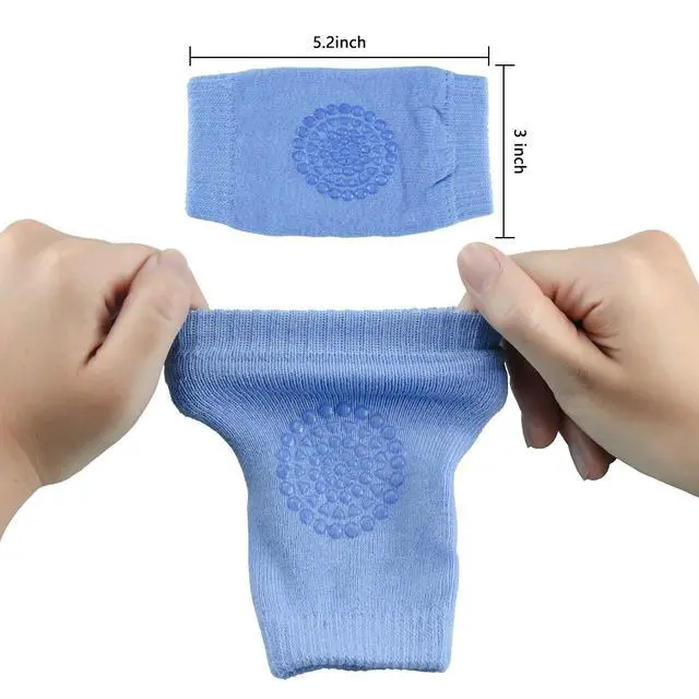 Alt view image 5 of 7 - Baby knee Pads for Crawling - 5 Pack Anti Slip Unisex Baby Knee Protectors - Toddler Knee Pads Gift Idea for Baby