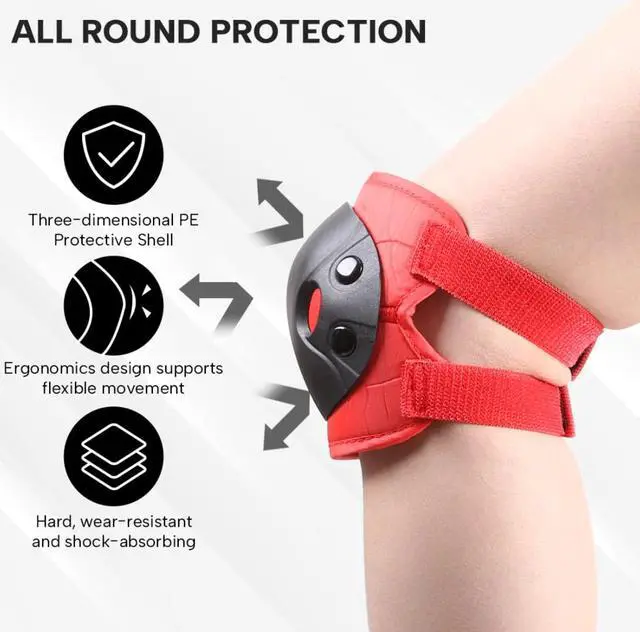Alt view image 2 of 6 - Kids Knee Pads Elbow Pads and Wrist Guard Protective Gear Set