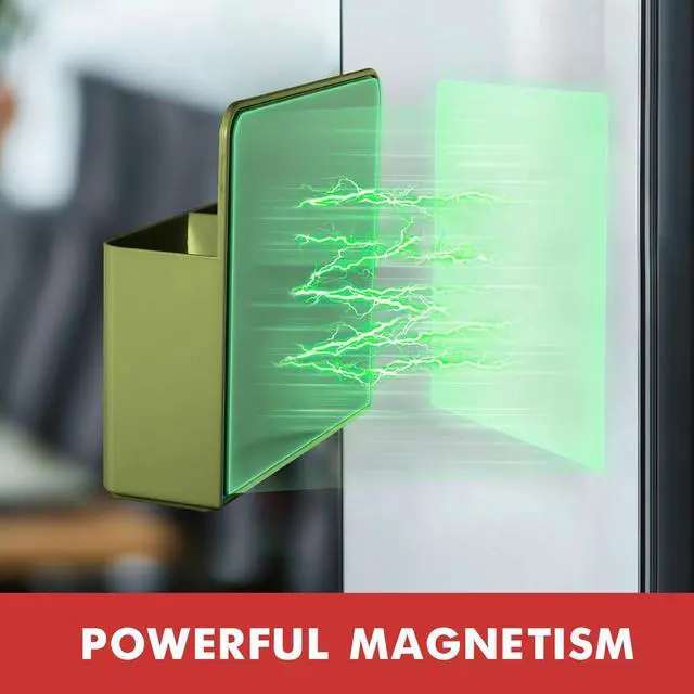Alt view image 3 of 7 - Plastic Magnetic Pen Holder, Powerful Magnet, 2 Pack