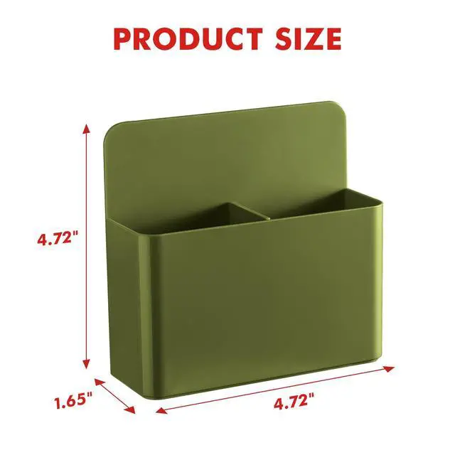 Alt view image 2 of 7 - Plastic Magnetic Pen Holder, Powerful Magnet, 2 Pack