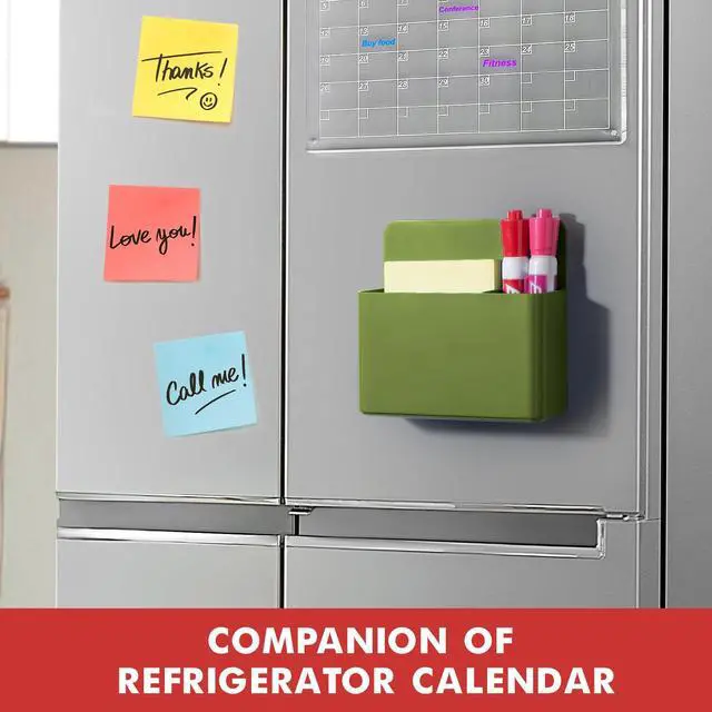 Alt view image 5 of 7 - Plastic Magnetic Pen Holder, Powerful Magnet, 2 Pack