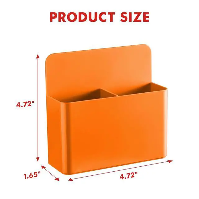 Alt view image 2 of 7 - Plastic Magnetic Pen Holder, Powerful Magnet, 2 Pack
