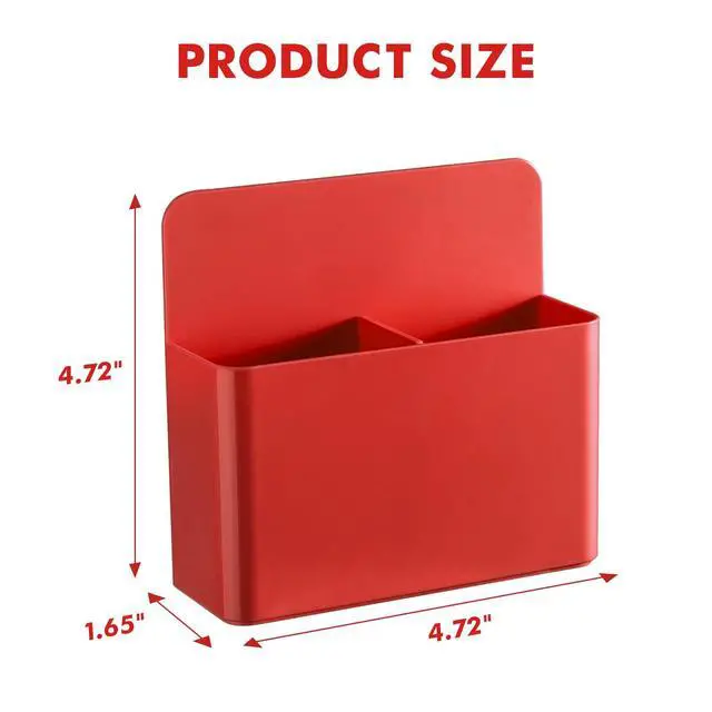 Alt view image 2 of 7 - Plastic Magnetic Pen Holder, Powerful Magnet, 2 Pack
