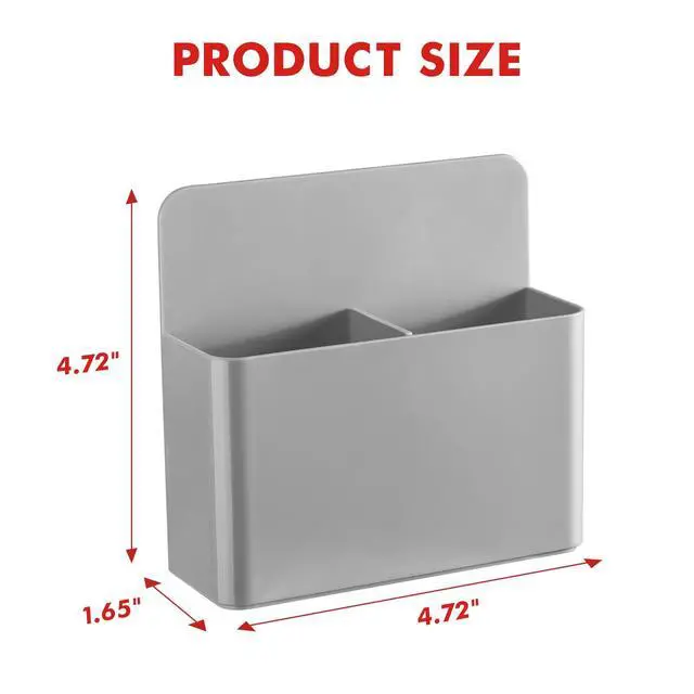 Alt view image 2 of 7 - Plastic Magnetic Pen Holder, Powerful Magnet, 2 Pack