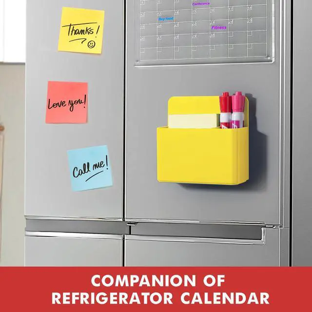 Alt view image 2 of 4 - Plastic Magnetic Pen Holder, Powerful Magnet, 2 Pack