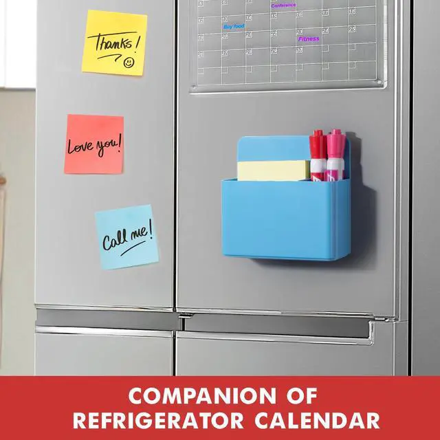 Alt view image 2 of 4 - Plastic Magnetic Pen Holder, Powerful Magnet, 2 Pack