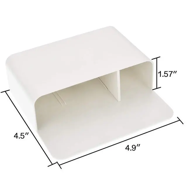 Alt view image 3 of 6 - Magnetic Dry Erase Marker Holder,Pen and Eraser Holder for WhiteboardMagnet Pencil Cup Utility Storage Organizer for Office, Refrigerator, Locker and Metal Cabinets (2 Pack)