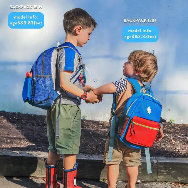 Alt view image 7 of 7 - Kids Backpack for Boys,Kindergarten Backpack for Toddler Boys Age 3-6