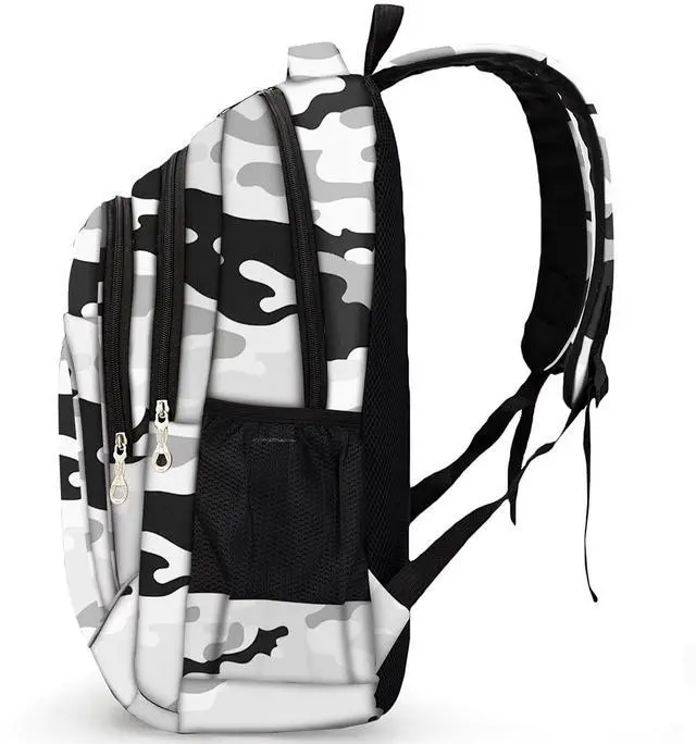 Alt view image 2 of 7 - School Backpack Travel Bag for Men & Women Lightweight College