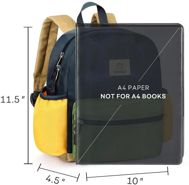 Alt view image 3 of 7 - Toddler Backpack for Boys 2-4: Kids Backpack Boys Girls - Preschool Kindergarten Daycare Backpacks - 12 inch