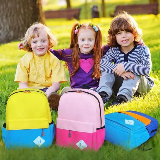 Alt view image 6 of 7 - Little Kids Backpack for Girls Boys - Toddler Preschool Backpack School Bag Cute Kindergarten Backpack for Aged 3-6, Pink Rose