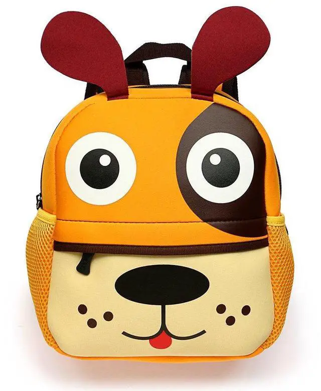 Main image of Little Kid Toddler Backpack Baby Boys Girls Kindergarten Pre School Bags Cute Neoprene Cartoon Backpacks for Baby Boy Girl(Puppy)